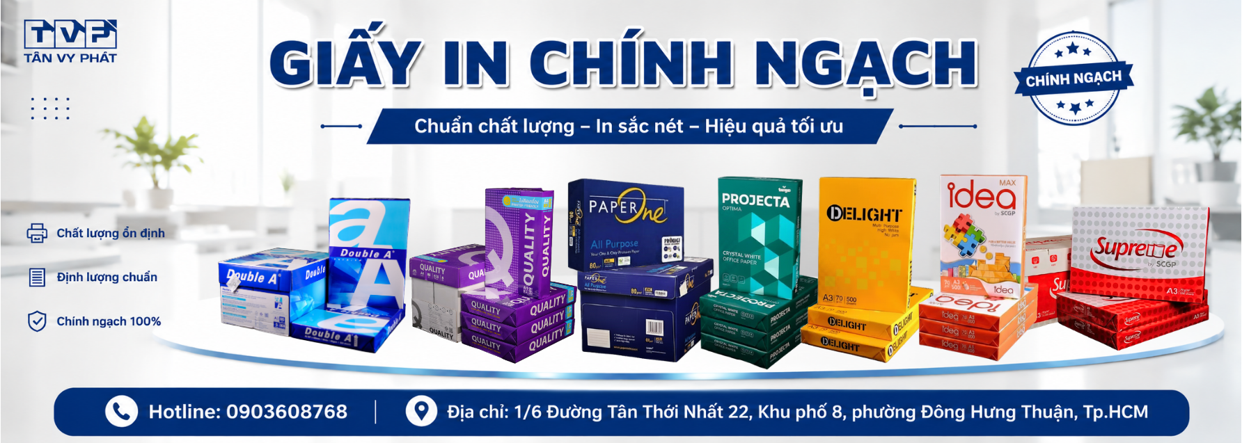 Giấy in chính ngạch